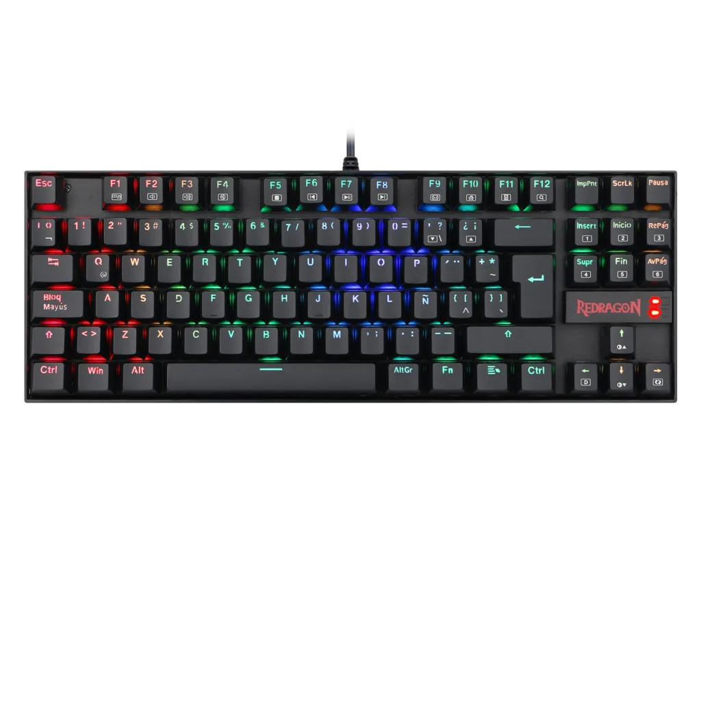 Teclado Redragon Kumara K552 RGB Negro