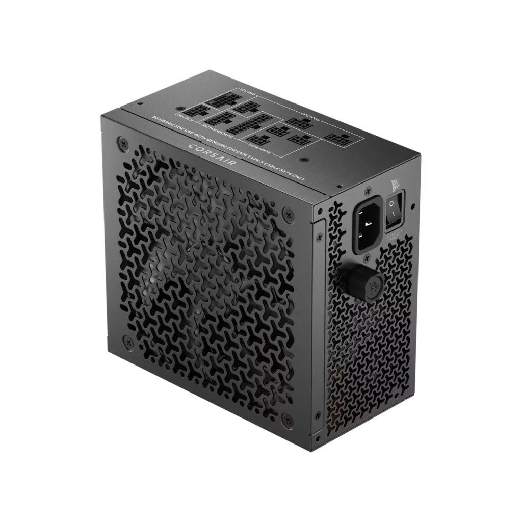 Fuente CORSAIR RM750X SHIFT 750W ATX 3.1 PCIe 5.1 Full Modular conexión lateral