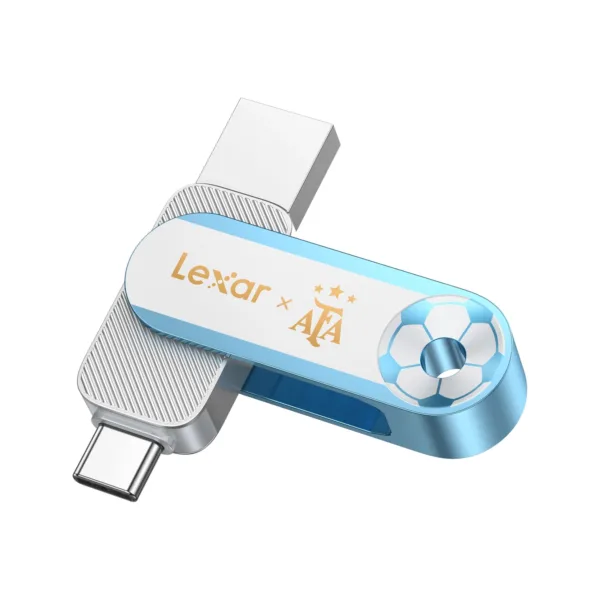 Disco Externo SSD LEXAR D500 128GB AFA 400/360MB/s Dual Drive USB 3.2 A-C Gen 1