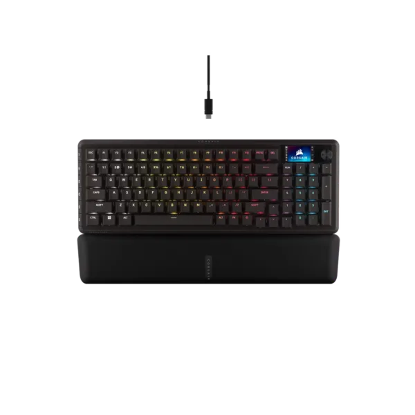 Teclado gamer mecanico CORSAIR VANGUARD 96, CORSAIR MLX Plasma