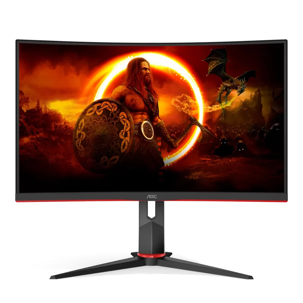 Monitor AOC C24G2 23,6" VA FHD (1920 x 1080) 165Hz 1ms Curved Gaming Ficha USA
