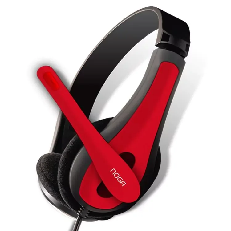 AURICULAR C/ MIC NGV-400 ROJO PC