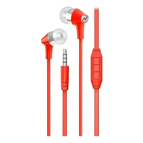 AURICULAR MANOS LIBRES IN EAR NG-094 ROJO
