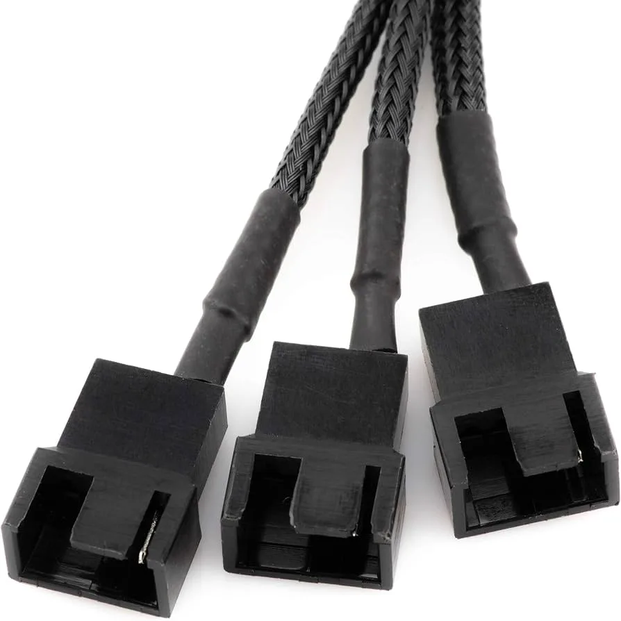 CABLE ADAPTADOR MOLEX 12V PARA ALIMENTAR A 4 COOLERS DE 3/4 PINES