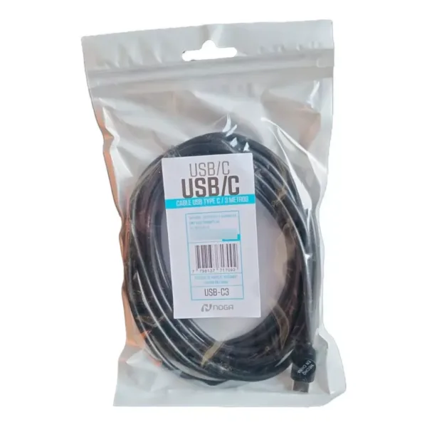 CABLE TIPO C / TIPO C 3m USB-C3