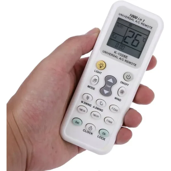 CONTROL REMOTO UNIVERSAL PARA AIRE ACONDICIONADO