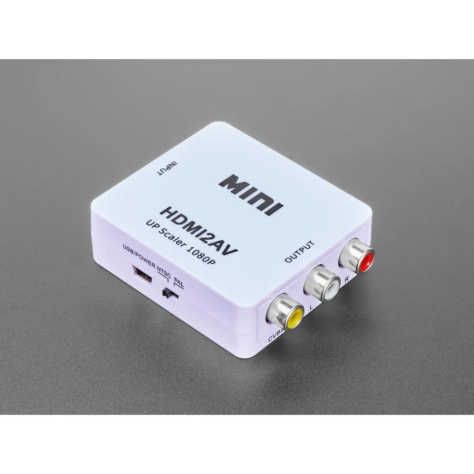 CONVERSOR HDMI A AUDIO/VIDEO RCA (AV)