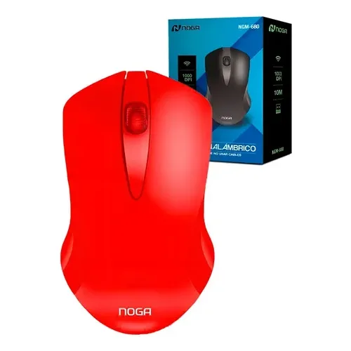 MOUSE INALAM NGM-680 ROJO