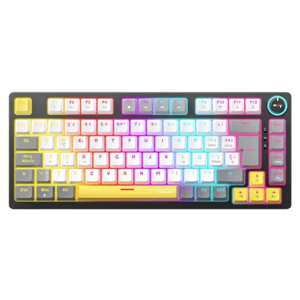 TECLADO USB GAMER MECANICO BLUE MX SWITCH NKB-68