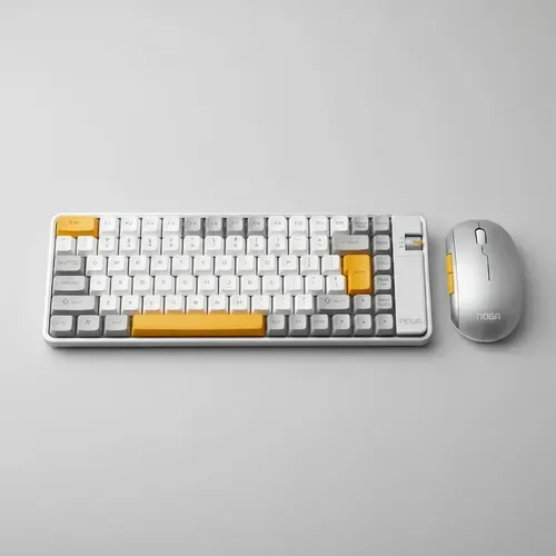 TECLADO Y MOUSE INALAM/BLUETOOTH NKB-Q20 GRIS