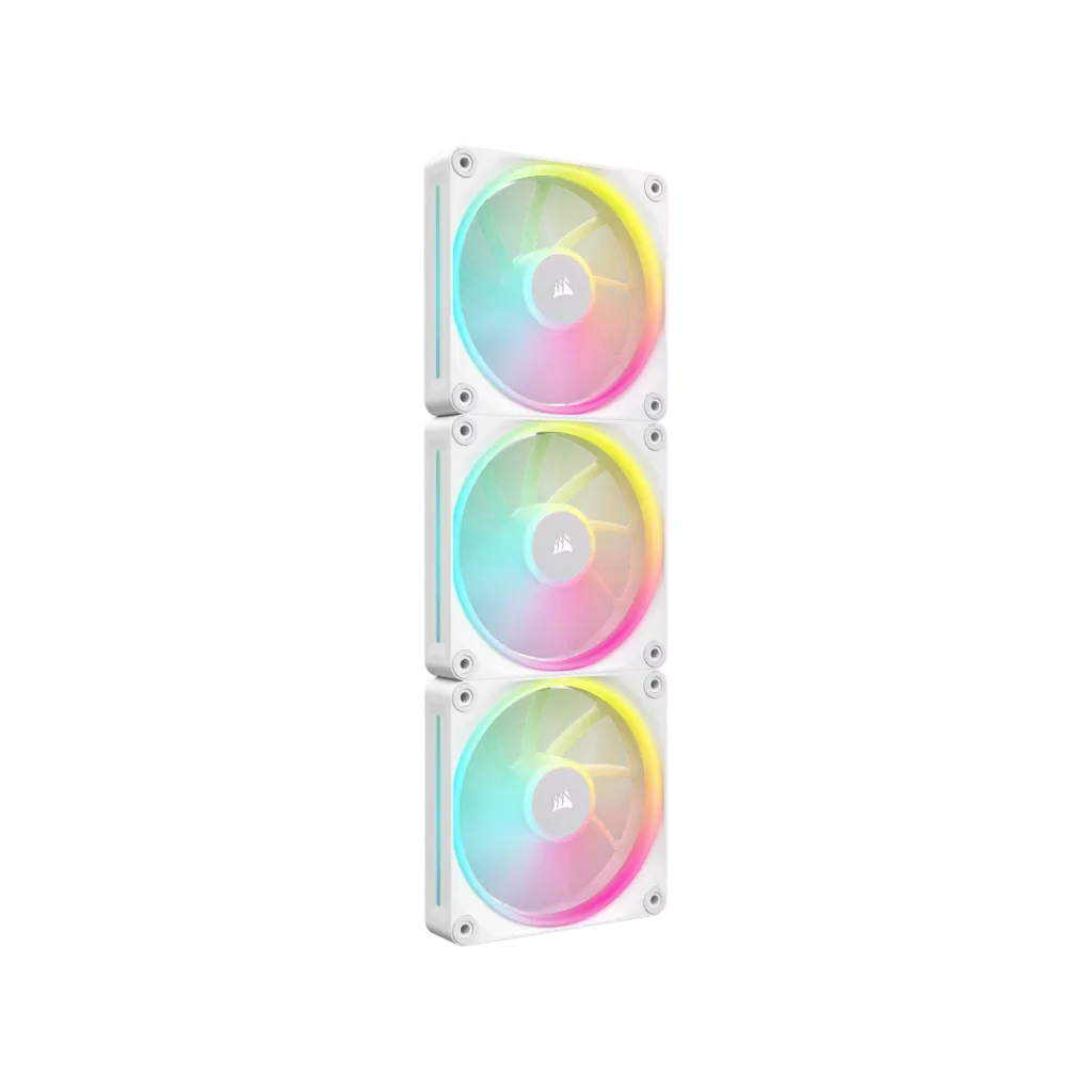 Kit de ventiladores CORSAIR iCUE LINK LX120 RGB de 120 mm x3 blanco