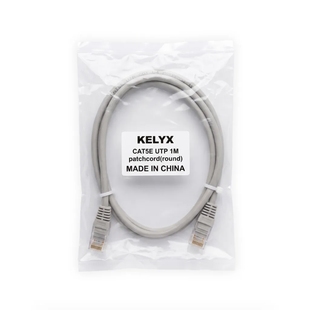 Patchcord Cable UTP Cat 5e 1 MT CCA