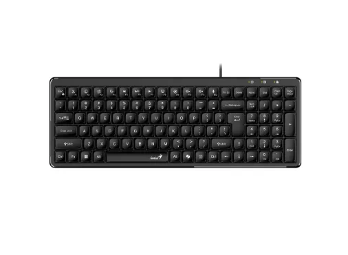 Teclado Genius LuxeMate 120 Black USB (3951)