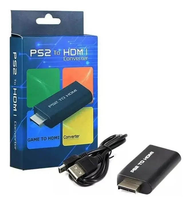 ADAPTADOR / CONVERSOR PARA CONSOLAS PS2 A HDMI