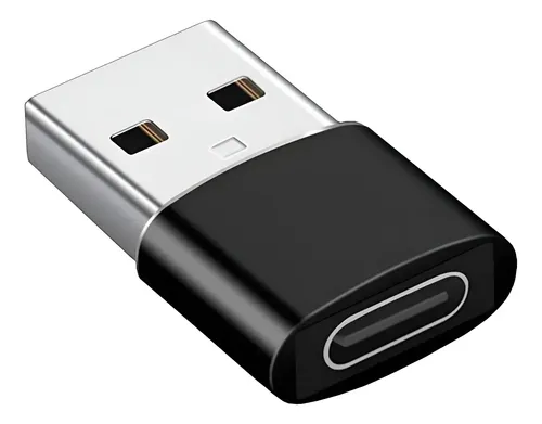 ADAPTADOR OTG USB MACHO A TIPO C HEMBRA