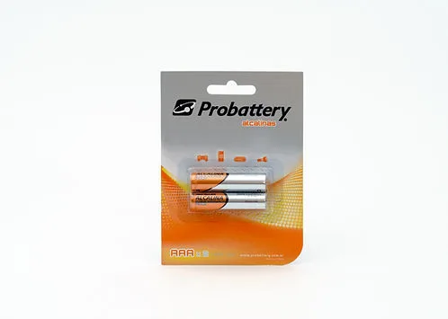 PILA AAA ALCALINA PROBATTERY X2 CON BLISTER