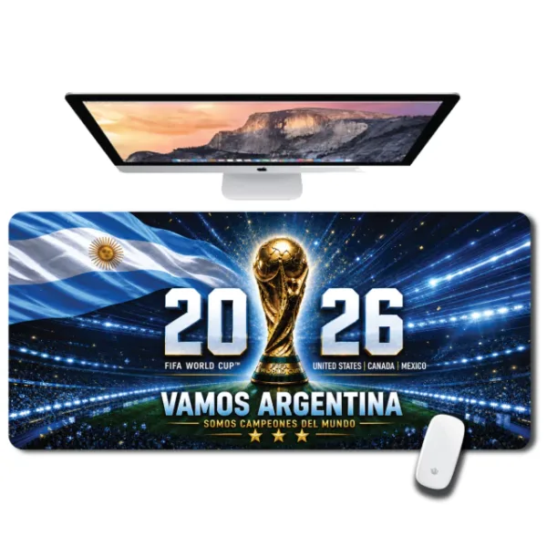PAD MOUSE BASE DE CAUCHO ANTIDESLIZANTE 84X38CM ARGENTINA