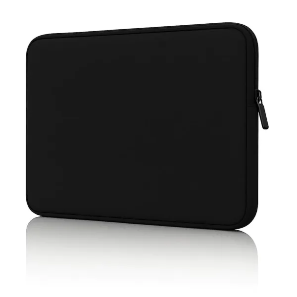 FUNDA NOTEBOOK 17" NEOPRENE C/CIERRE NEGRO