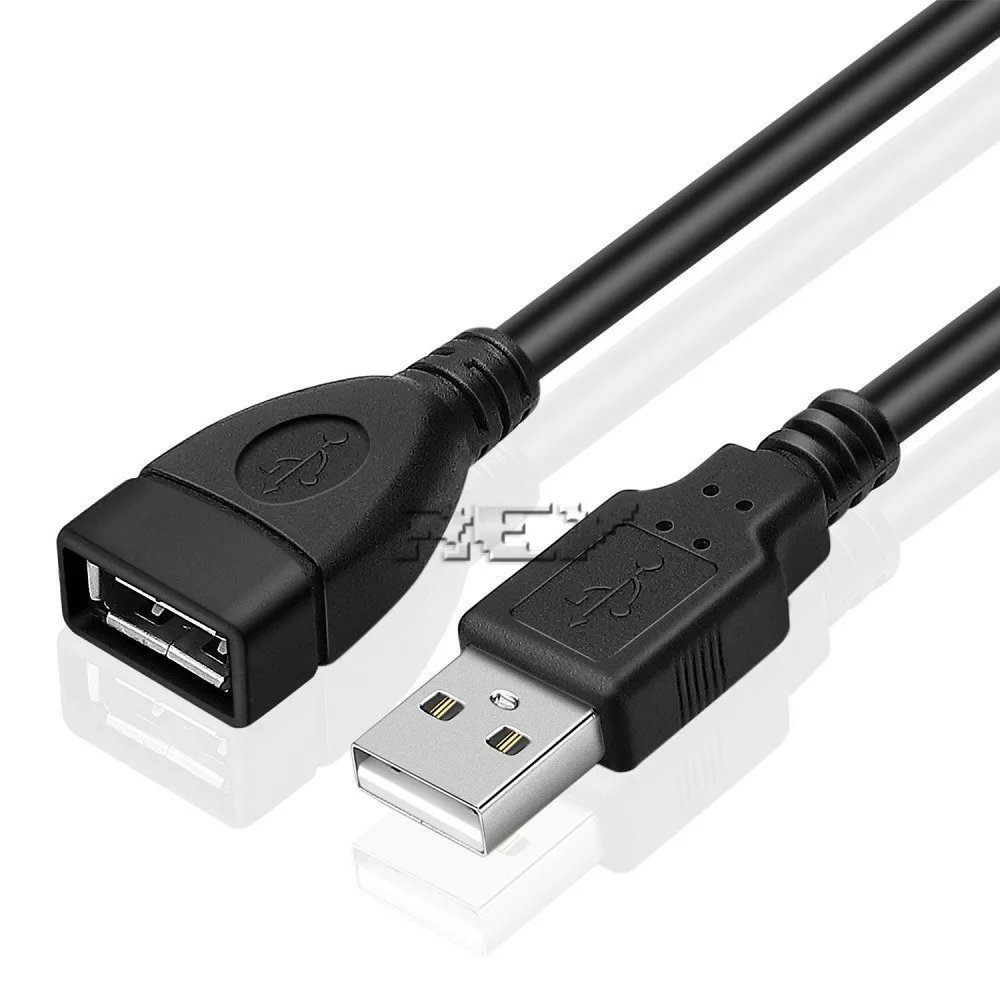 CABLE EXTENSOR USB MACHO A HEMBRA 3MTS.