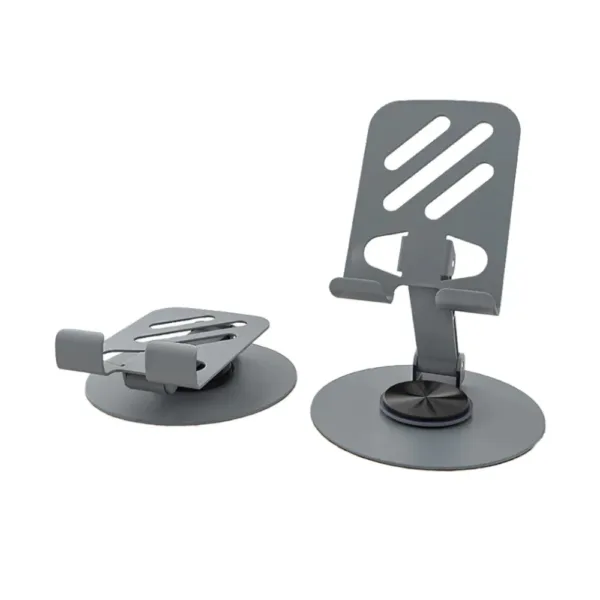 SOPORTE CELULAR PARA ESCRITORIO METALICO CON ROTACION 360° BLT-305
