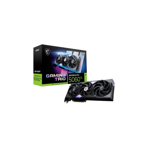 Placa MSI NVIDIA GeForce RTX 5060 Ti 8G GAMING TRIO OC