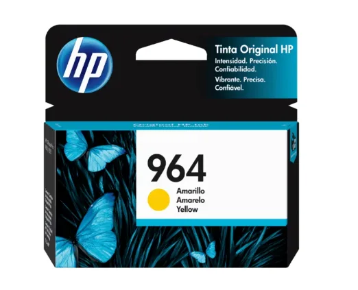 3JA52AL HP 964 Yellow Original Ink Cartridge (8024)
