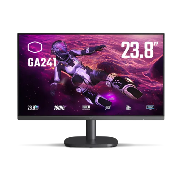 Monitor Cooler Master GA241 23.8″ FHD (1920 x 1080) VGA   HDMI 100Hz 1ms