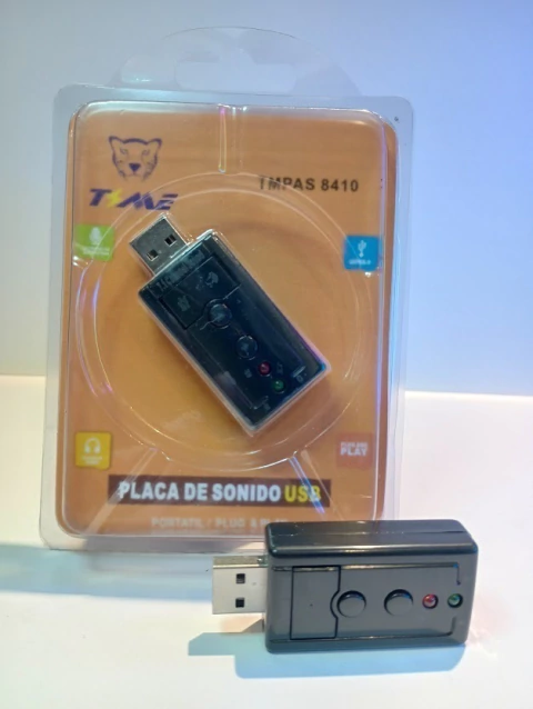 PLACA DE SONIDO USB 7.1 TMPAS 8410