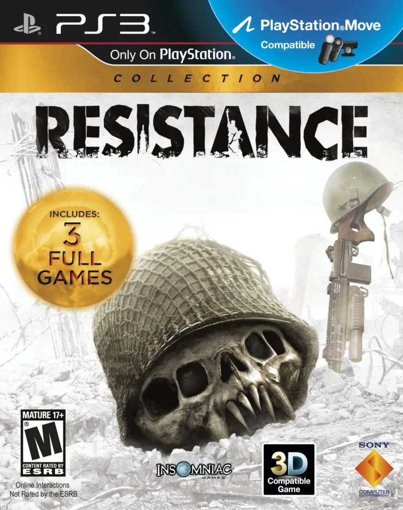RESISTANCE COLLECTION X3 FULL GAMES JUEGO PS3 USADO