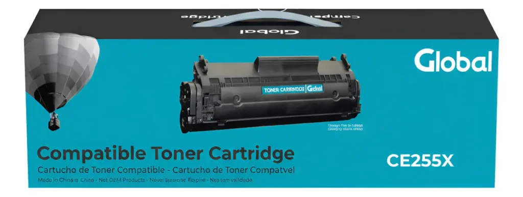 TONER GLOBAL CE255X 12.5K PARA HP P3011 3015 3016