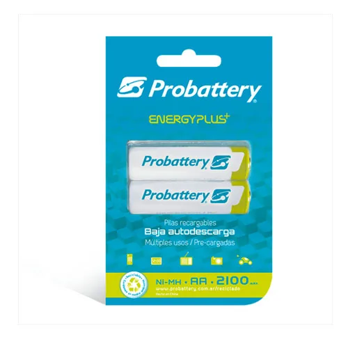 PILA AA RECARGABLE 2100MAH PROBATTERY