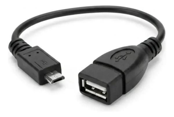 ADAPTADOR OTG MICRO USB MACHO A USB HEMBRA