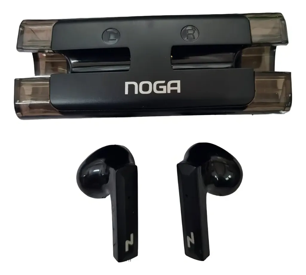 AURICULAR BLUETOOTH IN EAR NG-BTWINS 36 TRANSPARENTE NEGRO