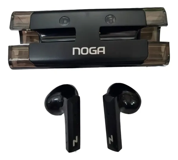 AURICULAR BLUETOOTH IN EAR NG-BTWINS 36 TRANSPARENTE NEGRO