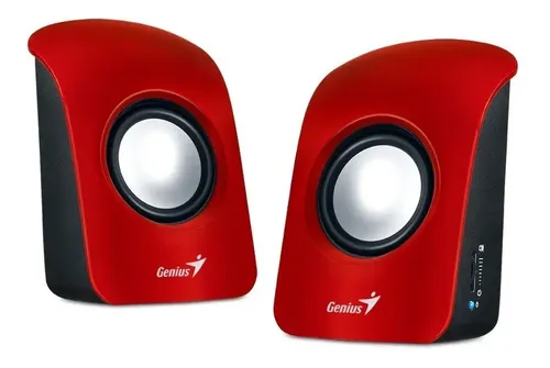 PARLANTE PC 2.0 SP-U115 USB ROJOS