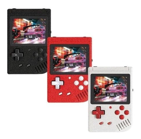 CONSOLA RETRO PORTATIL 8-BIT POCKY-R8 BLANCO