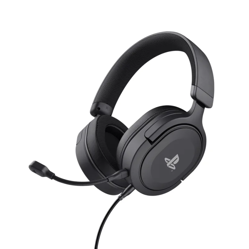 AURICULAR GAMER GXTRUST 498 FORTA PARA PS5 CON LICENCIA OFICIAL NEGRO