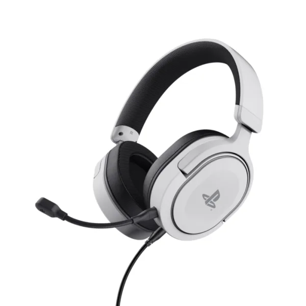 AURICULAR GAMER GXTRUST 498W FORTA PARA PS5 CON LICENCIA OFICIAL BLANCO
