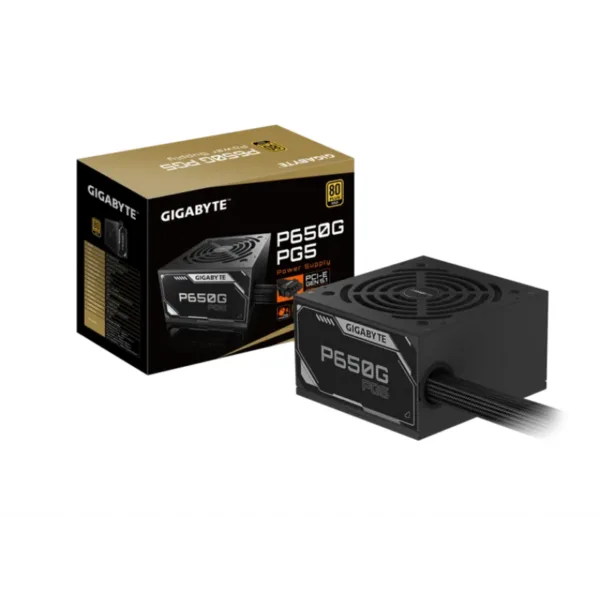 FUENTE GAMER GIGABYTE 650W 80 PLUS GOLD PG5