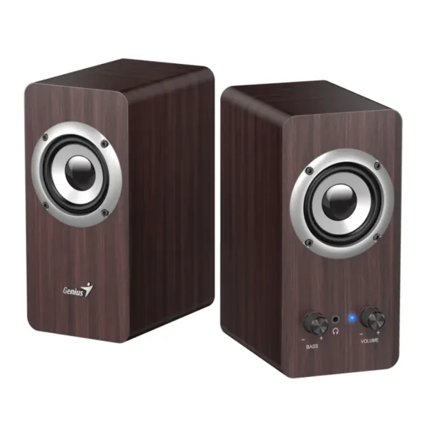 PARLANTE GENIUS SP-HF400 DARK BROWN