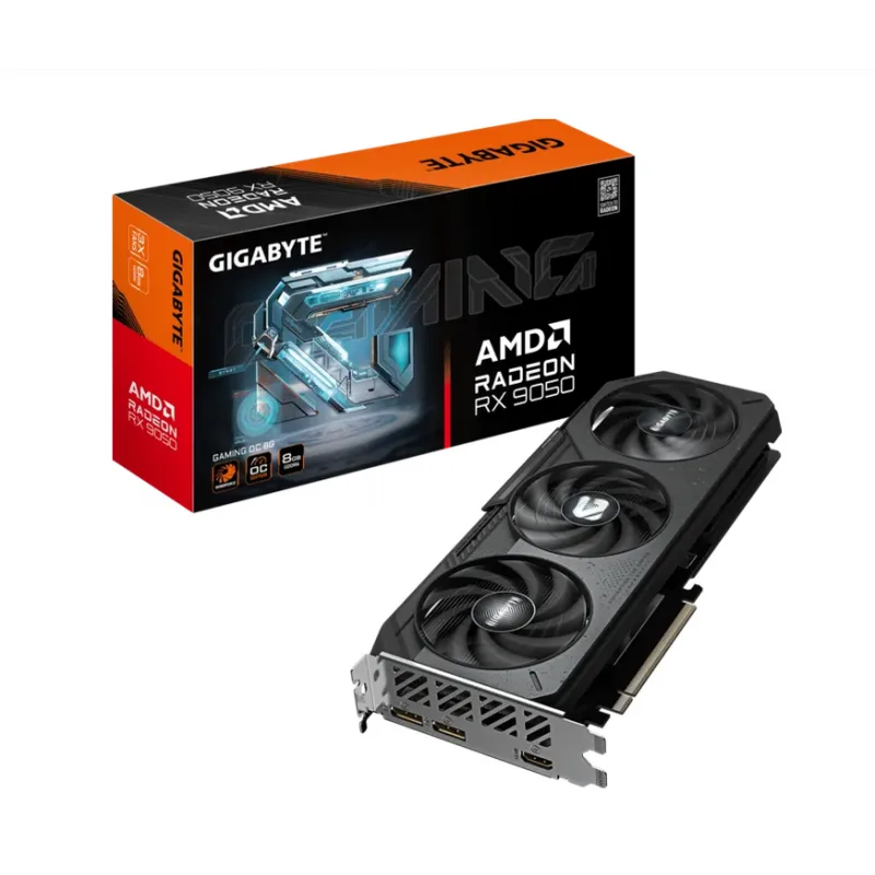 PLACA DE VIDEO GIGABYTE RADEON RX 9050 GAMING OC 8GB
