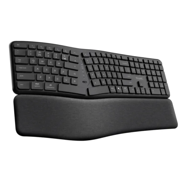 TECLADO TRUST KEYRA ERGO MULTI WIRELESS ES