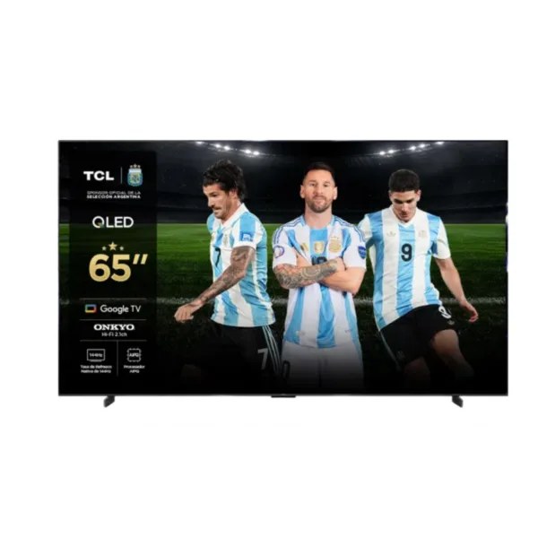 TV TCL 65 SMART QLED 4K GOOGLE TV DTS 2.1 65P8K 144HZ