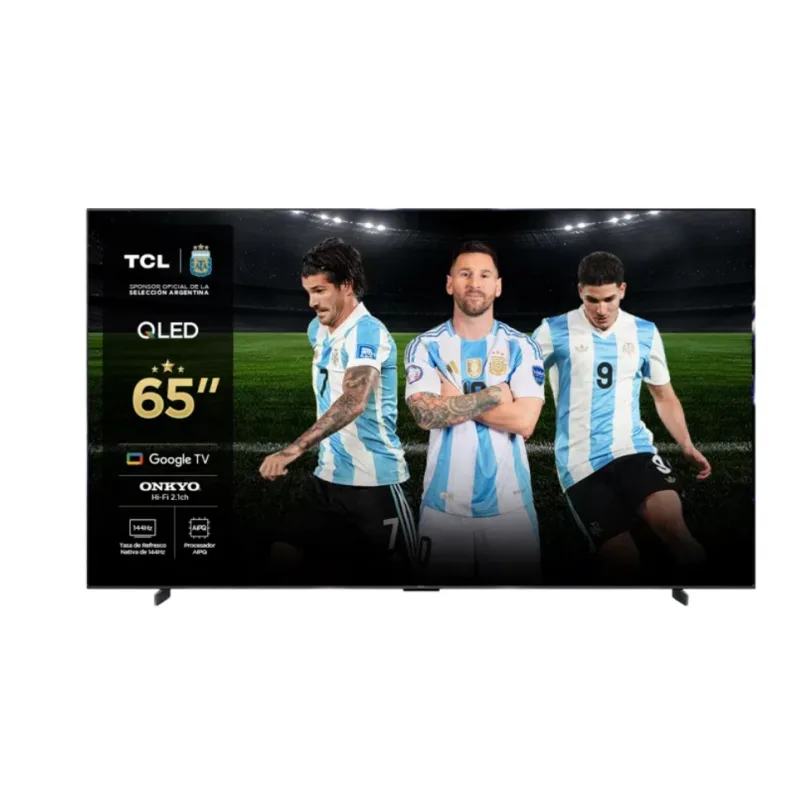 TV TCL 65 SMART QLED 4K GOOGLE TV DTS 2.1 65P8K 144HZ