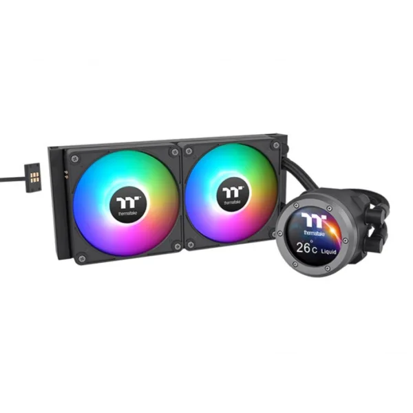 WATER COOLER THERMALTAKE TH240 V2 ULTRA EX ARGB SYNC WATER BLACK