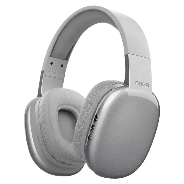 AURICULAR BLUETOOTH VINCHA ARIS NG-A910BT PLATEADO