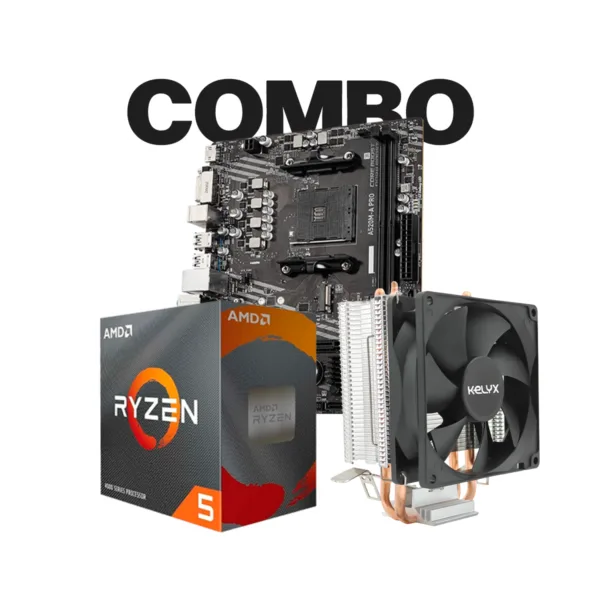 Pc Kelyx MB MSI A520M-A PRO / Proces AMD Ryzen 5-3400G Tray / CPU Cooler Kelyx