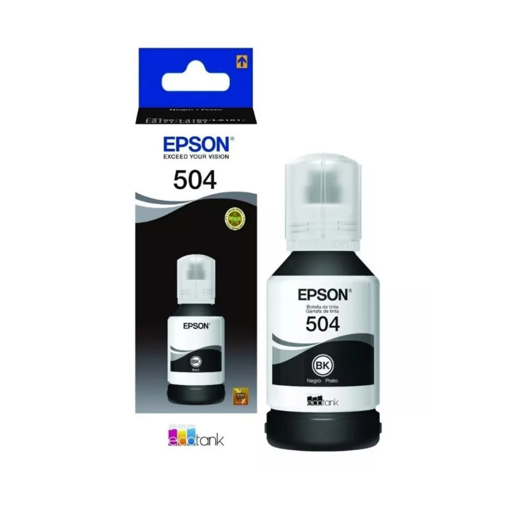 TINTA EPSON 504 NEGRO x 127ml