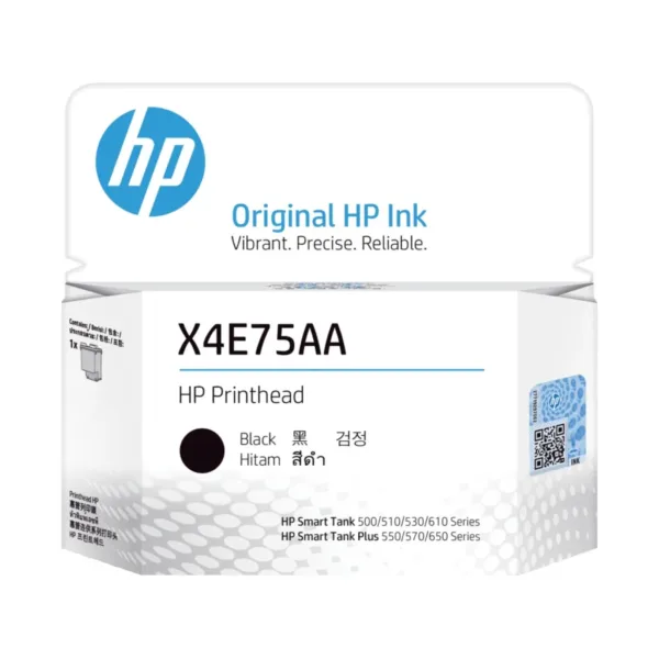 CABEZAL HP X4E75A NEGRO SMART TANK 515 615 514 530 570 630